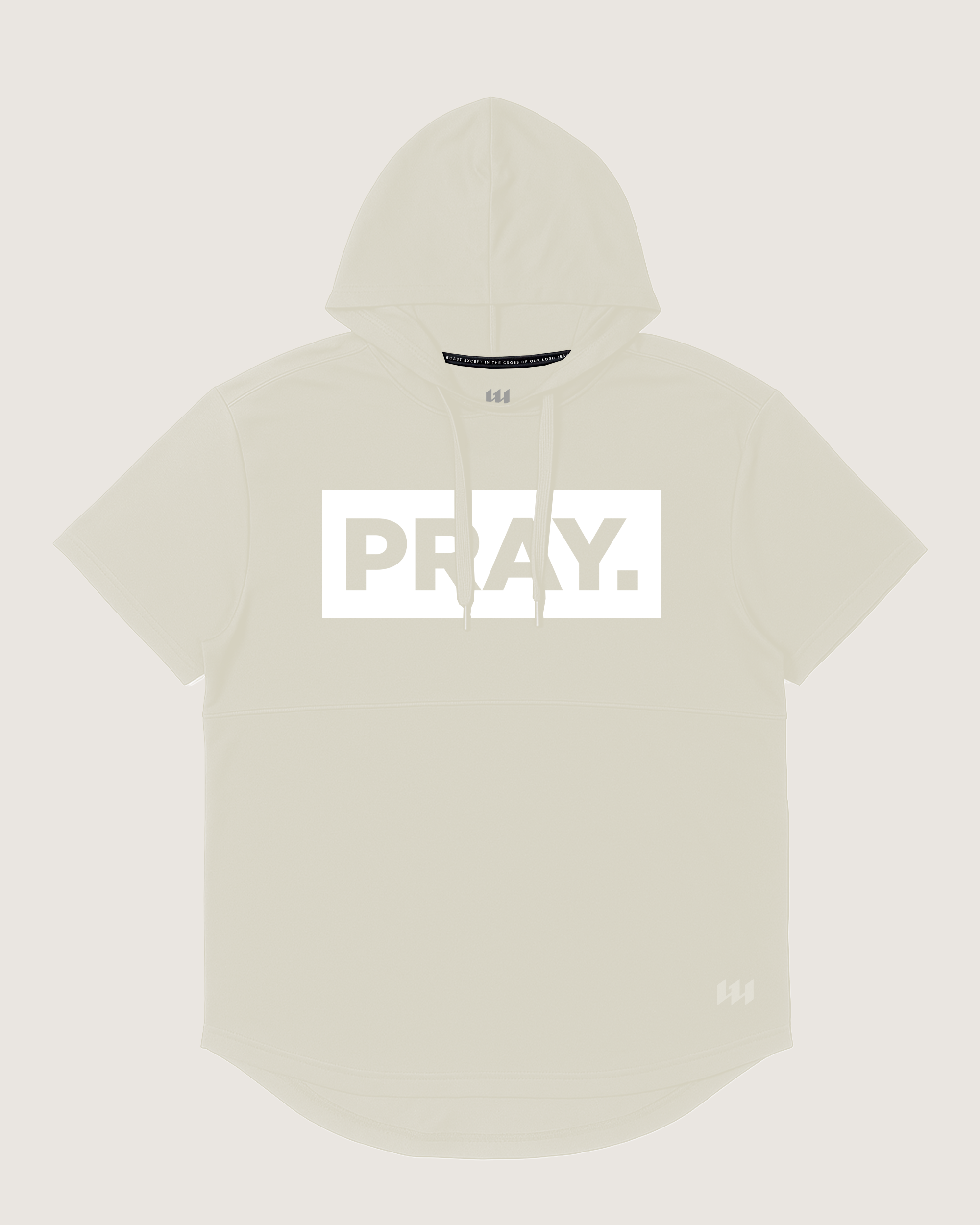 PRAY. Short Sleeve Hoodie