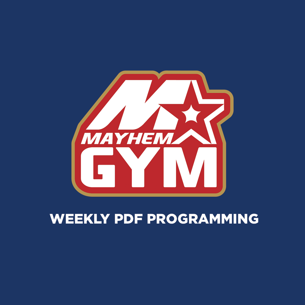 Mayhem Gym - PDF Programming