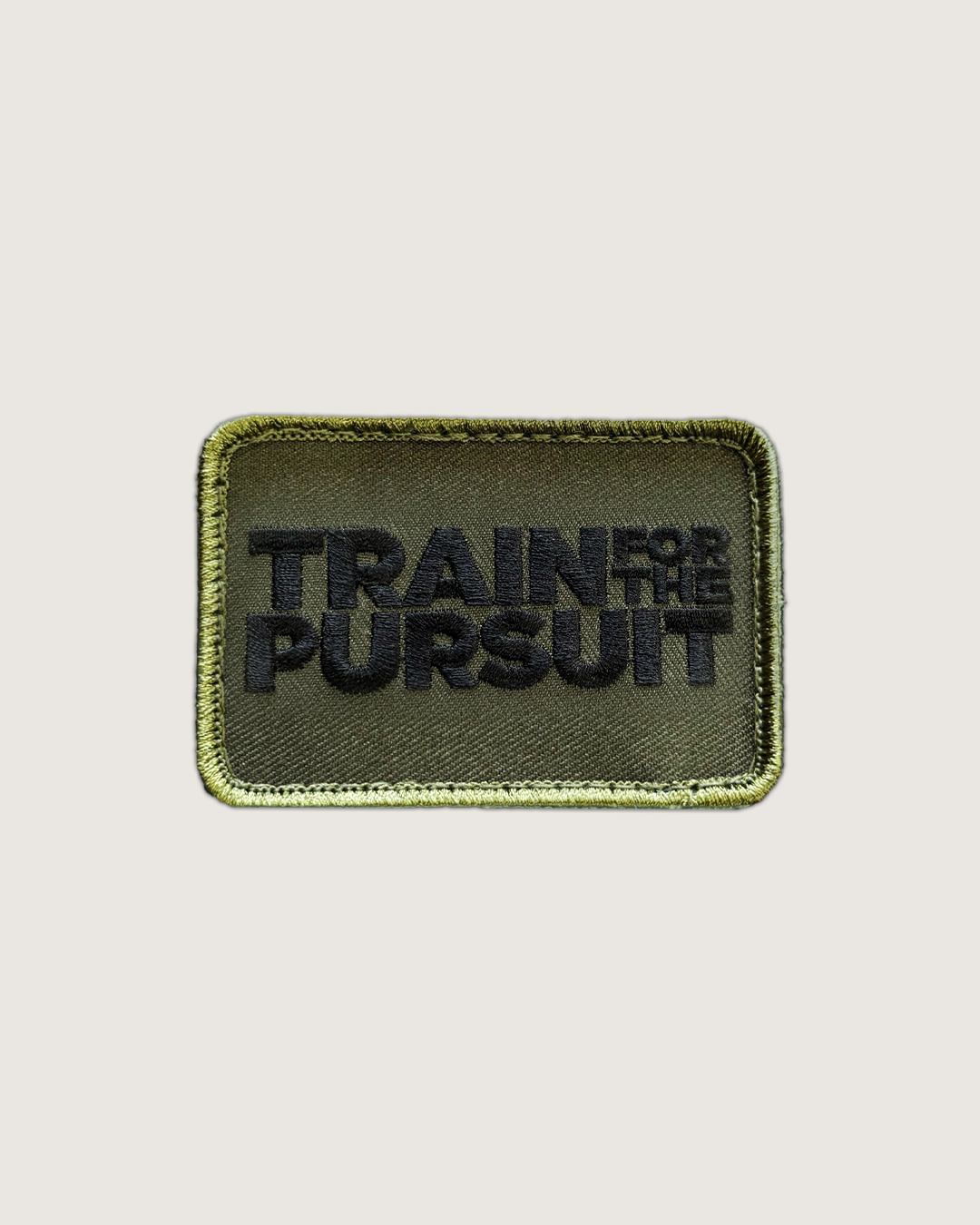 Train For The Pursuit Patch