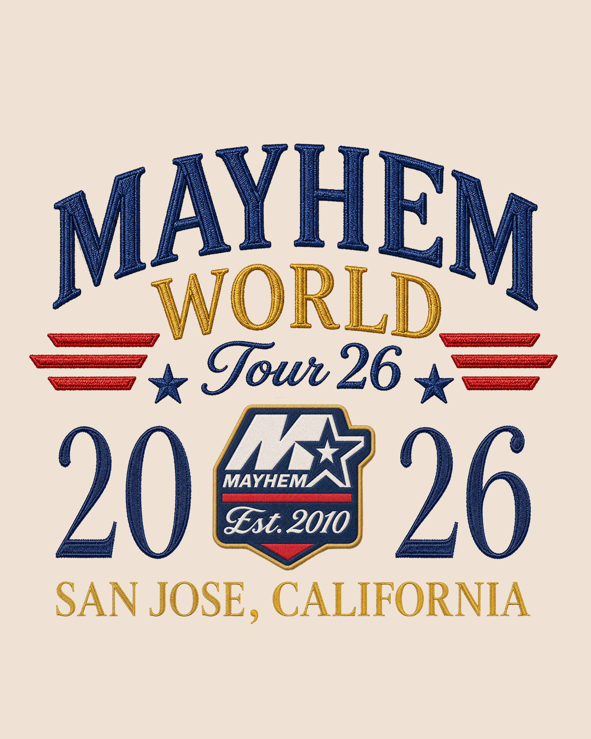 Mayhem World Tour 2026 T-Shirt/Crop