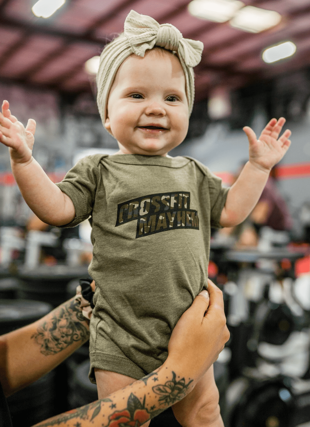 Block Fight This Onesie: OD Green - MAYHEM NATION
