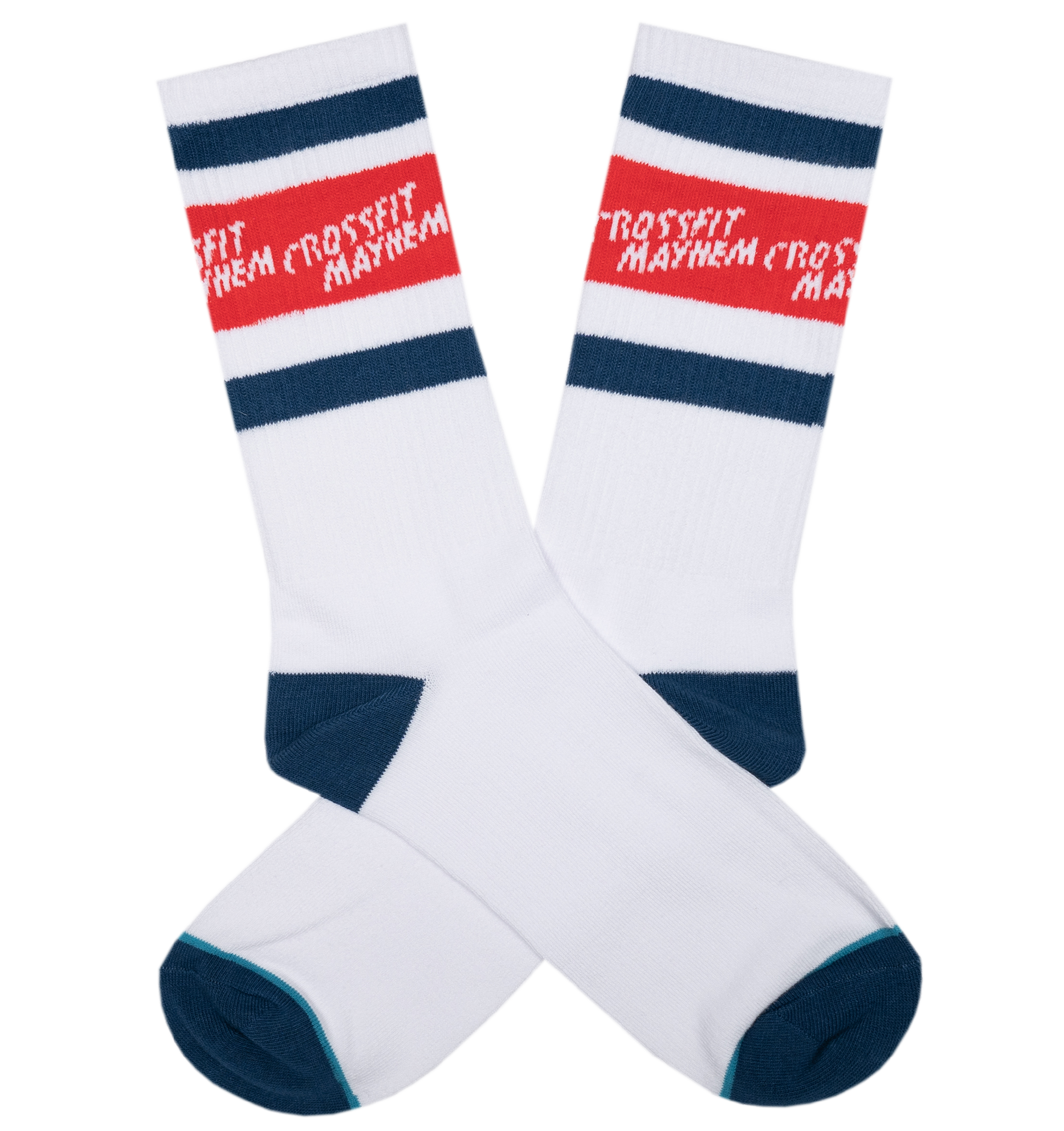 Classic Crew Socks: RWB